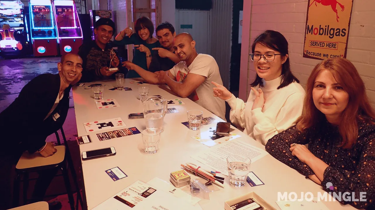 Singles games night at the arcade